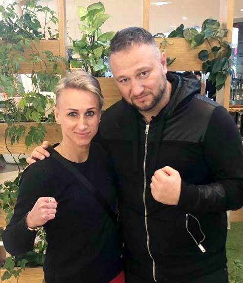 [fot. Facebook E. Pękalska] Ewelina Pękalska i Tomasz Babiloński