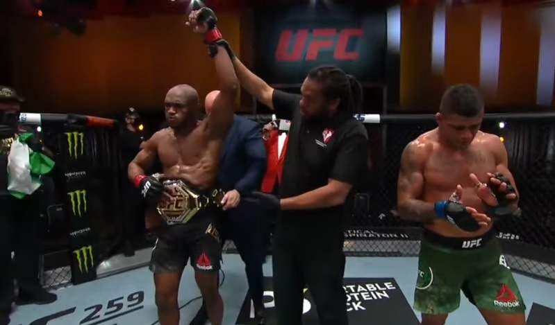 Kamaru Usman vs Gilbert Burns