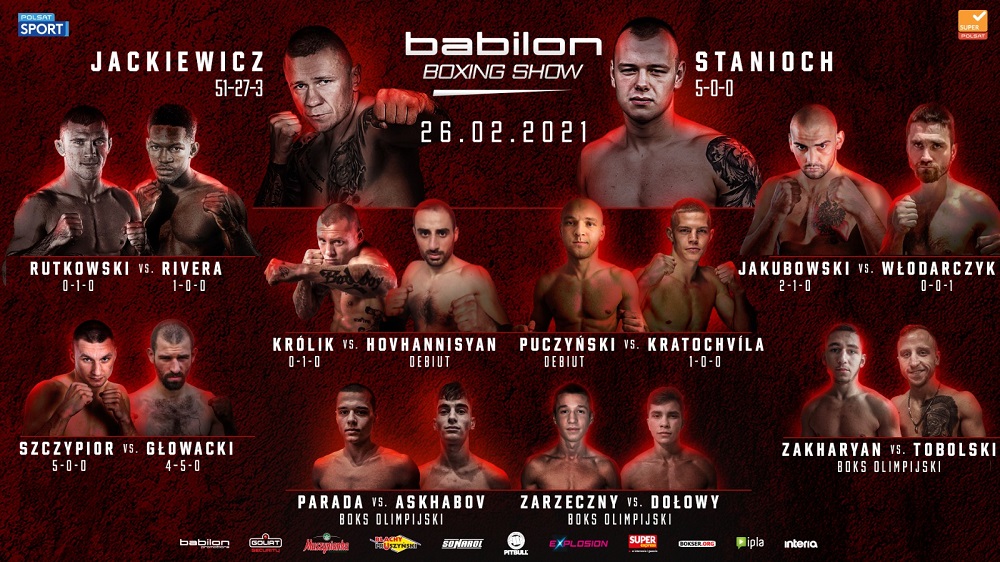 Babilon Boxing Show Fightcard