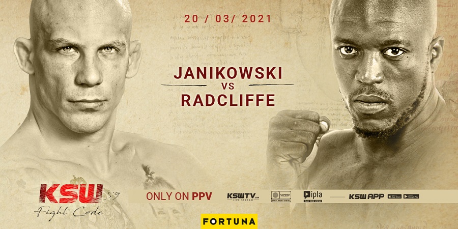 KSW 59 Janikowski vs Radcliffe