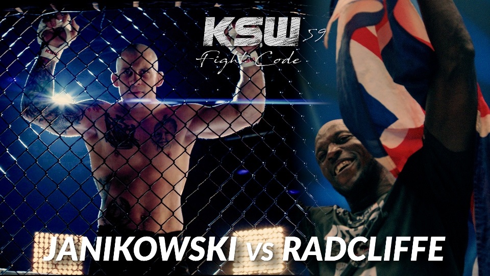 KSW 59 Janiokowski vs Radcliffe! Trailer!