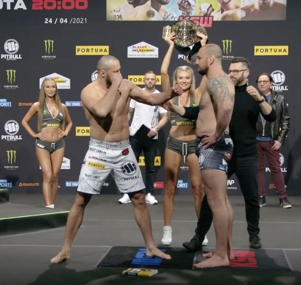 KSW 60 ważenie zawodników