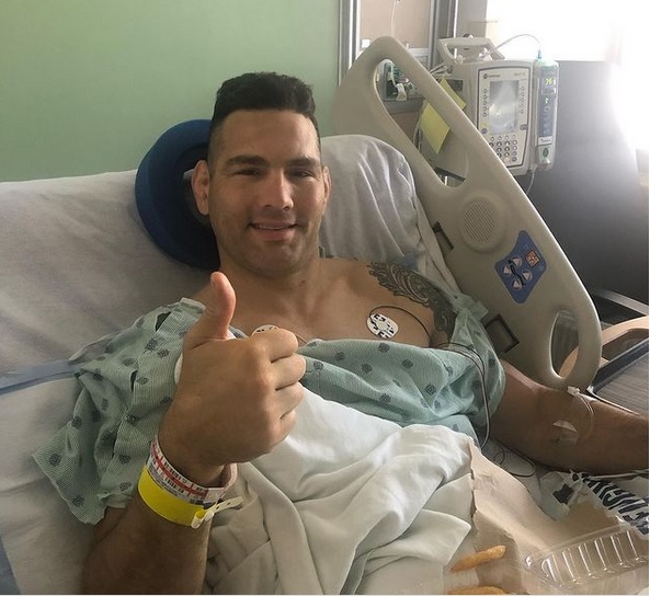 Chris Weidman Hospital