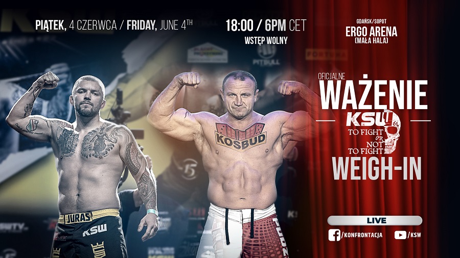 KSW 61 wyniki ważenia