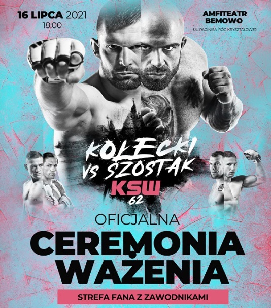 KSW 62 ceremonia ważenia