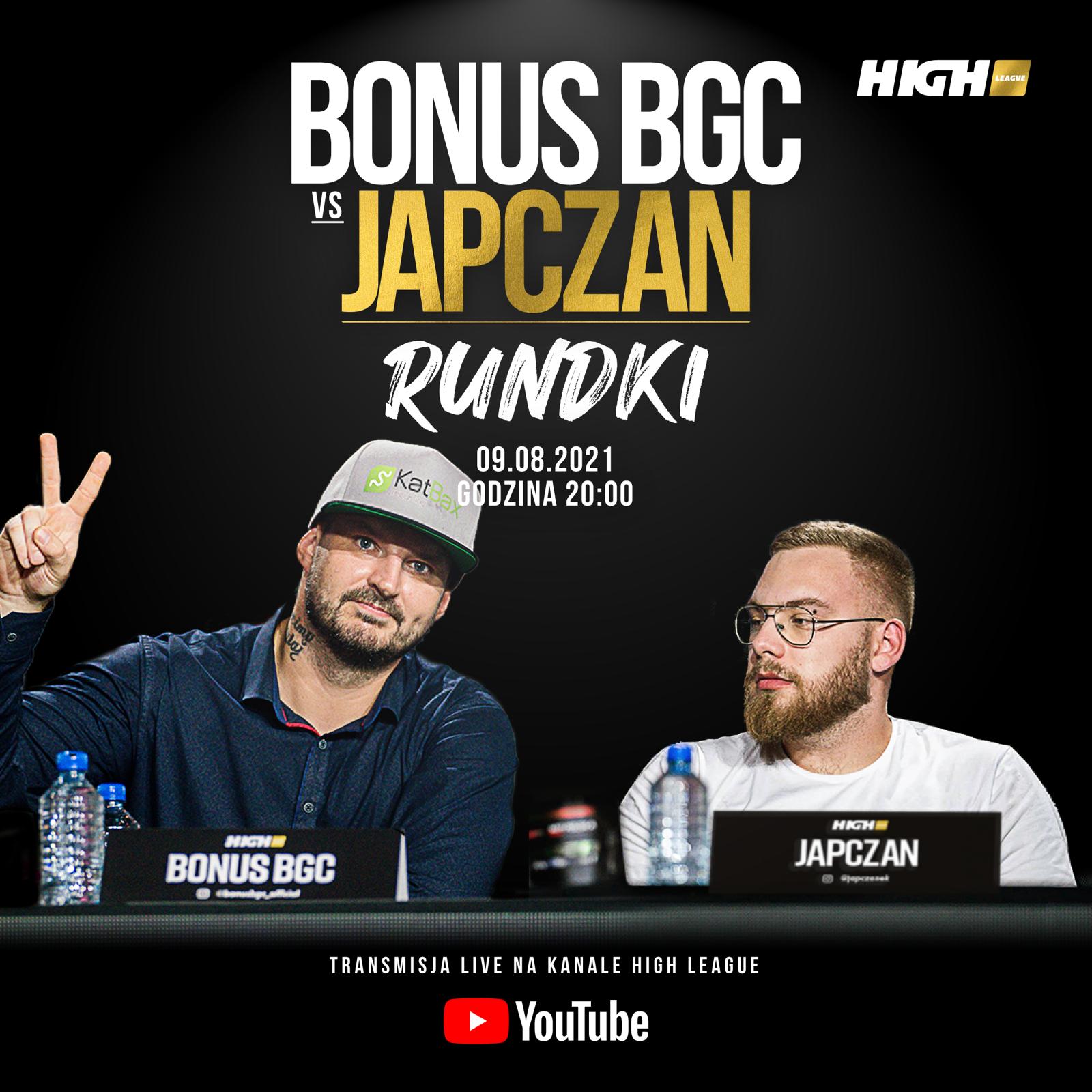 HIGH LEAGUE Rundki - Bonus BGC vs Japczan