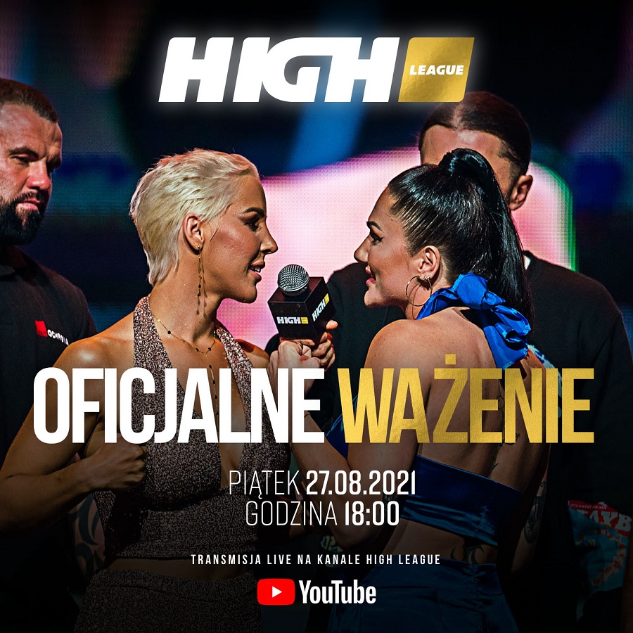 High League 1 media trening i ważenie