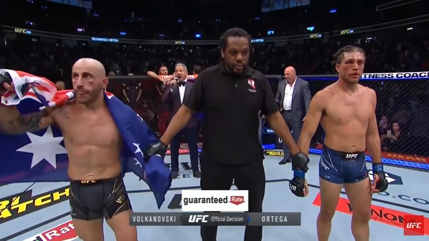 Alexander Volkanovski vs Brian Ortega