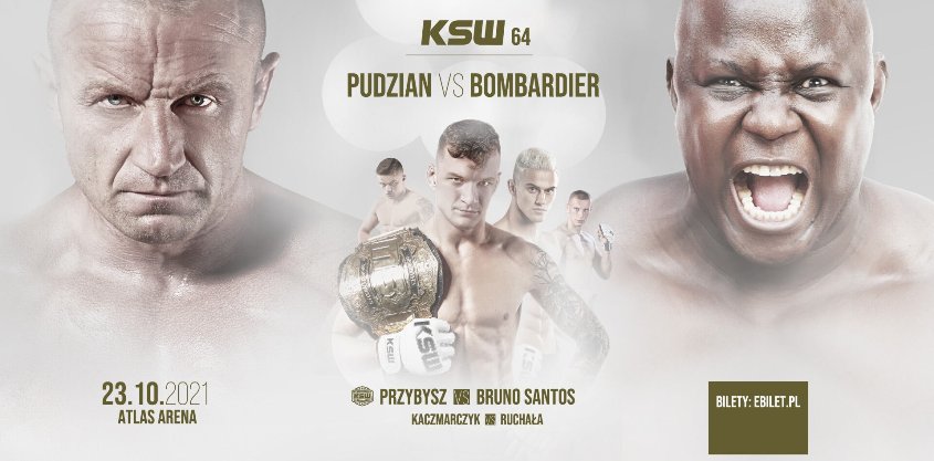 KSW 64 Pudzian vs Bombardier