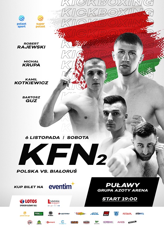 KFN 2 karta walk / fightcard 