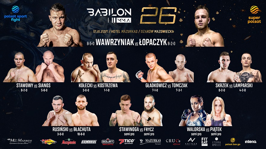 Babilon MMA 26 karta walk