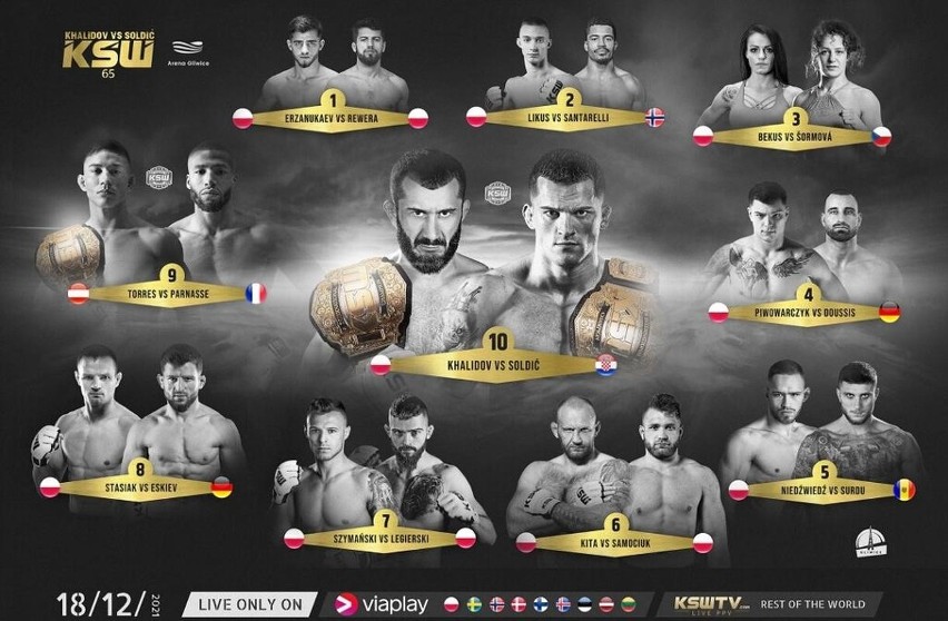 KSW 65 Khalidov vs Soldić KSW 65 Khalidov vs Soldić