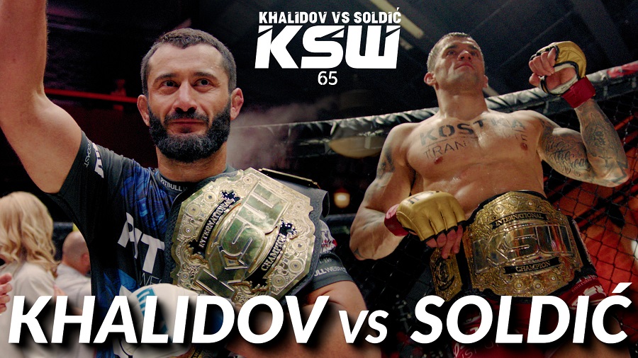 KSW 65 Mamed Khalidov vs Roberto Soldić! Trailer!