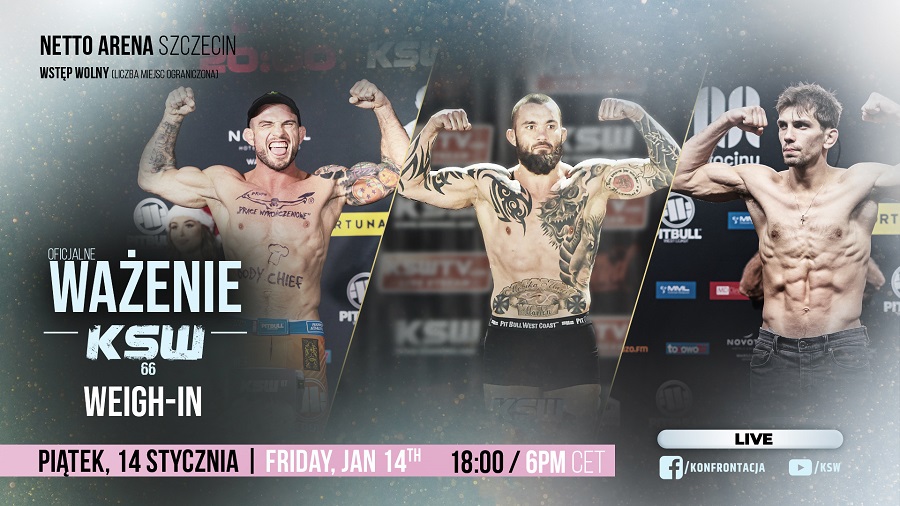 KSW 66 ważenie