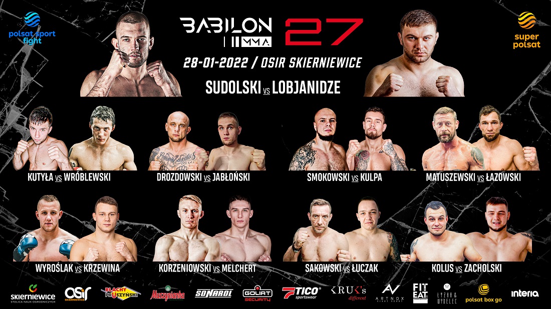 Babilon MMA 27 Fightcard