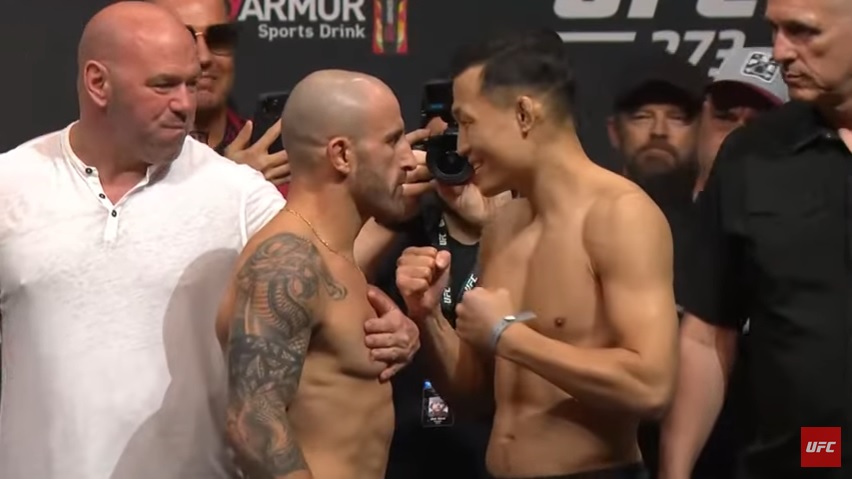 Volkanovski & Chan Sung Jung