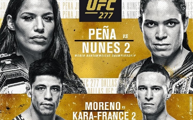 UFC 277 Pena vs Nunes 2