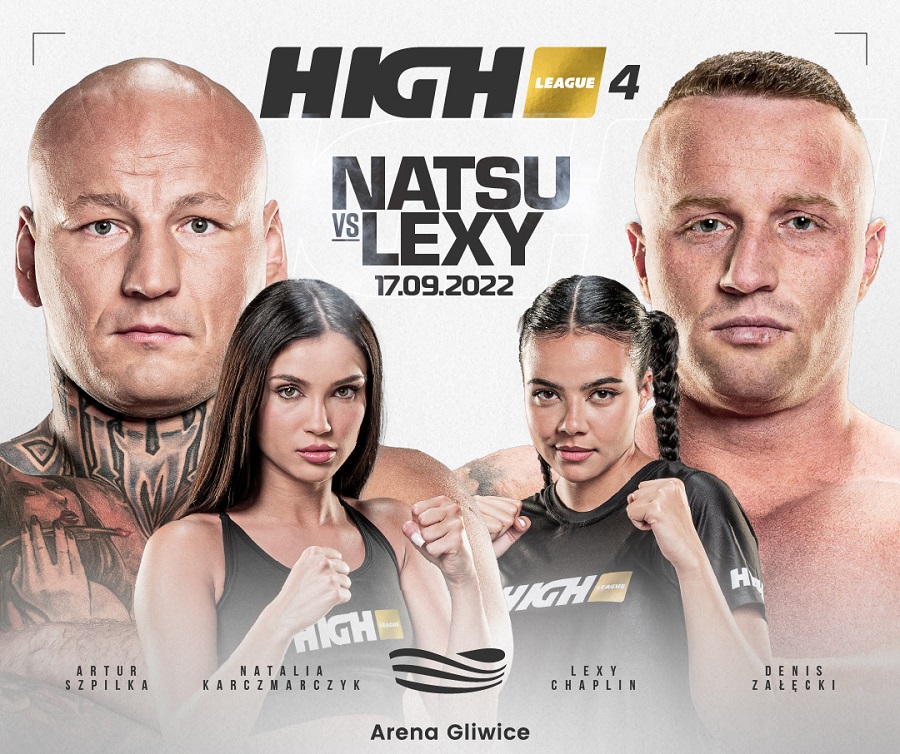 HIGH LEAGUE 4 karta walk / fightcard