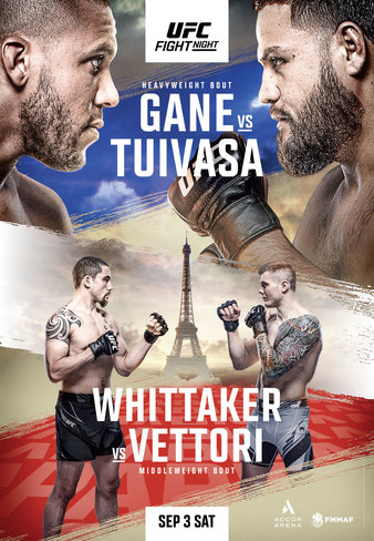 UFC Paris poster