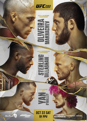 UFC 280 poster