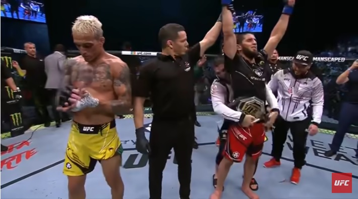 Oliveira vs Makhachev