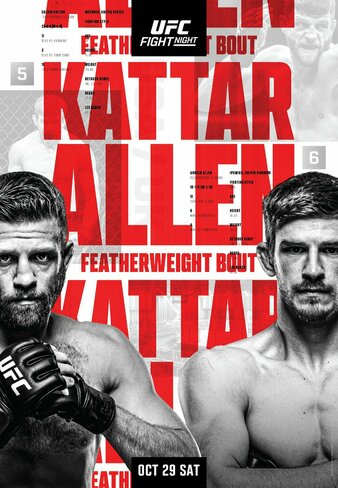 UFC Fight Night Kattar vs Allen