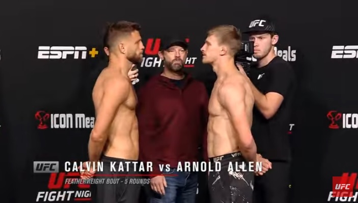 Calvin Kattar vs. Arnold Allen