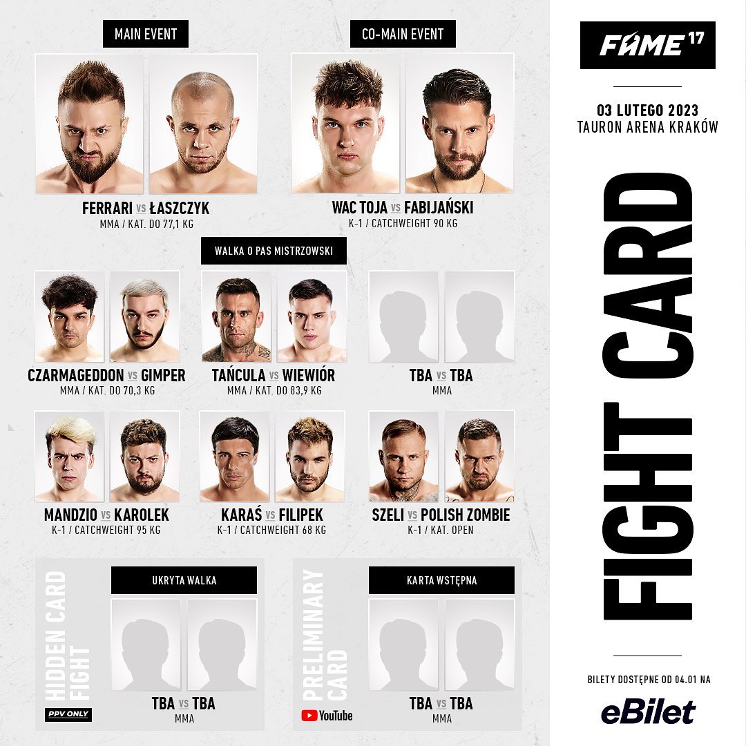 FAME MMA 17 FAME MMA 17