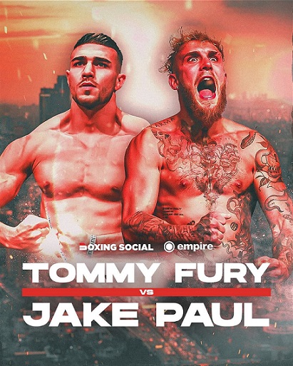 Tommy Fury vs Jake Paul