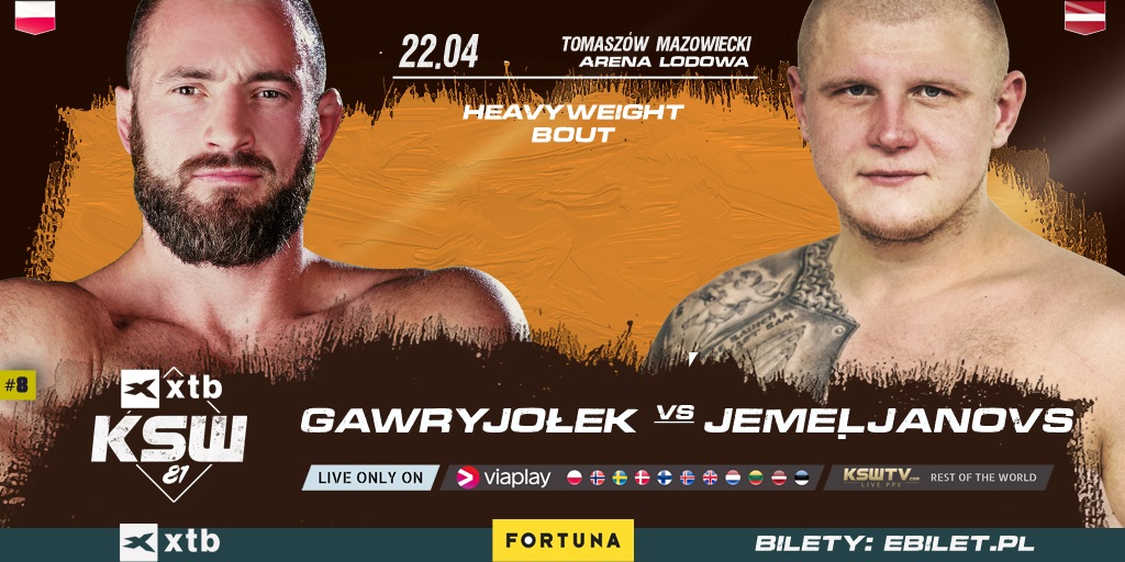 KSW 81 Gawryjołek vs Jemeļjanovs