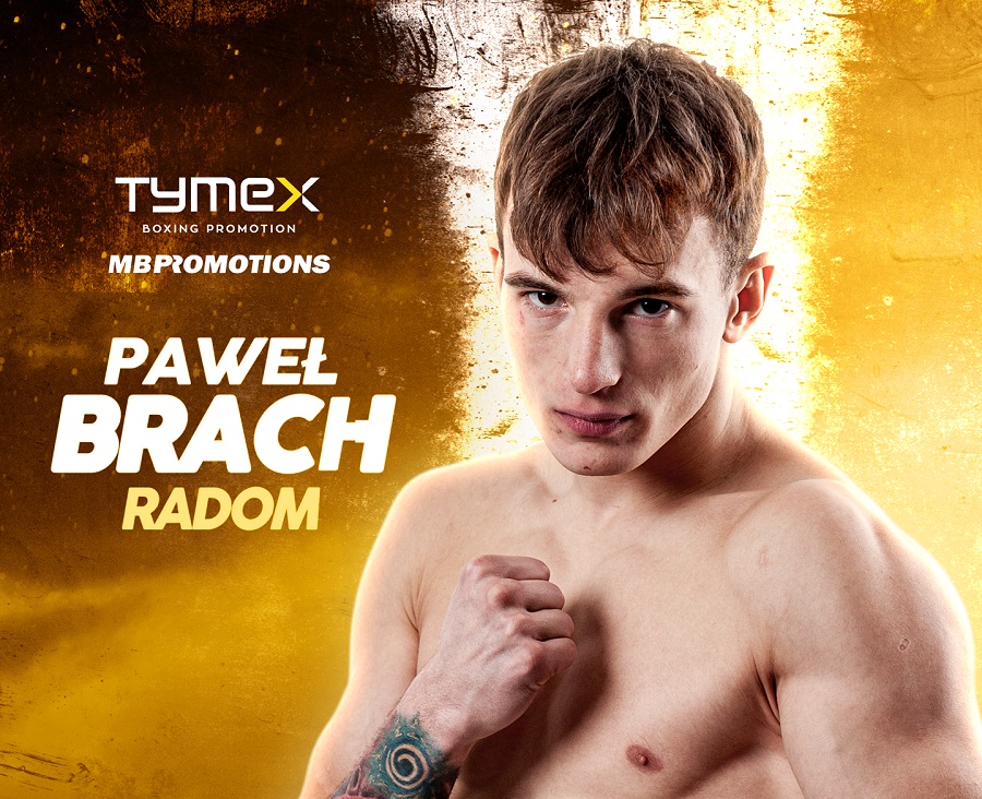 Paweł Brach podpisał kontrakt z Tymex Boxing Promotion!