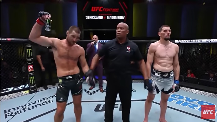 Sean Strickland vs Abus Magomedov