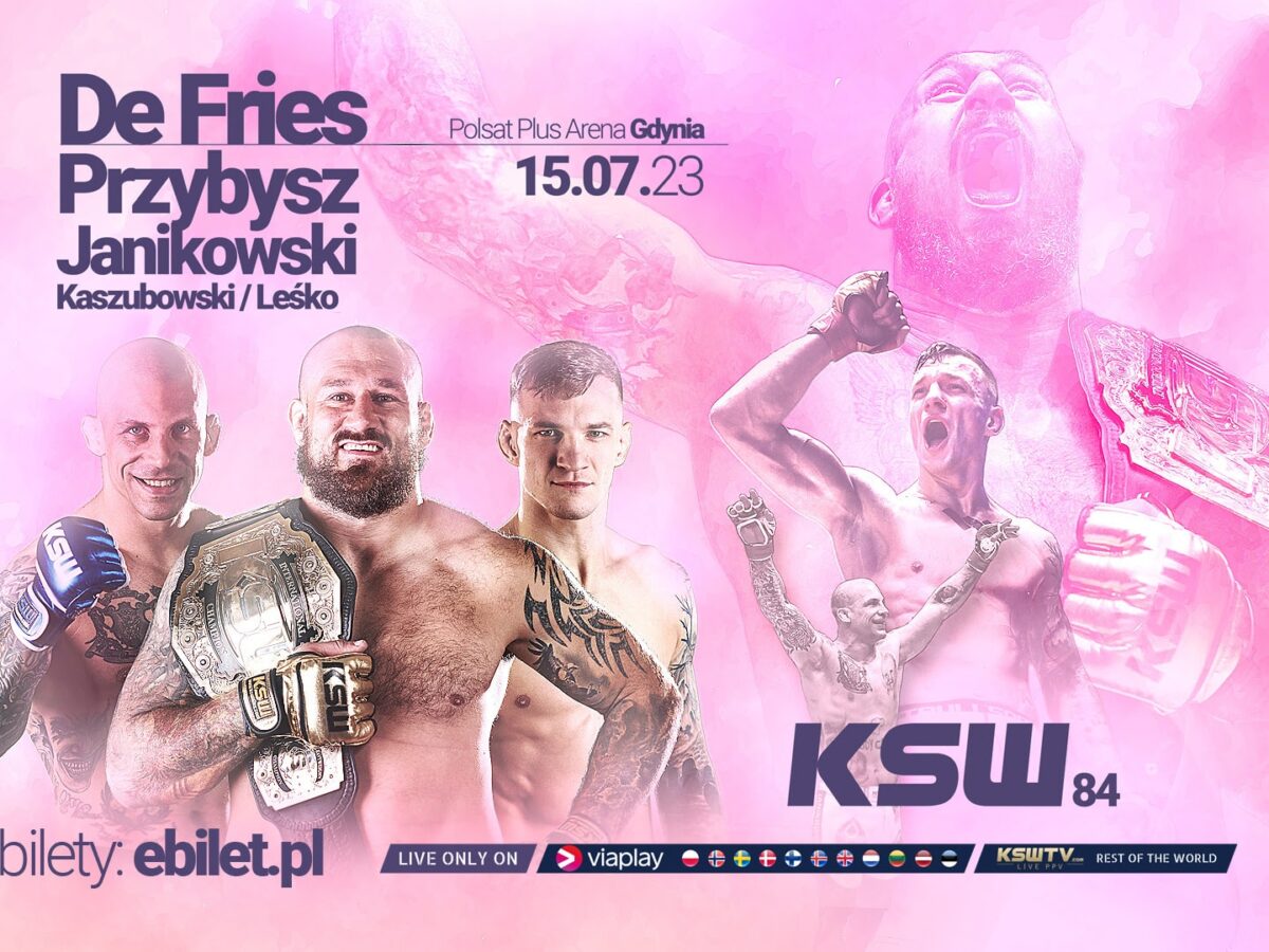 KSW 84 De Fries vs Bajor