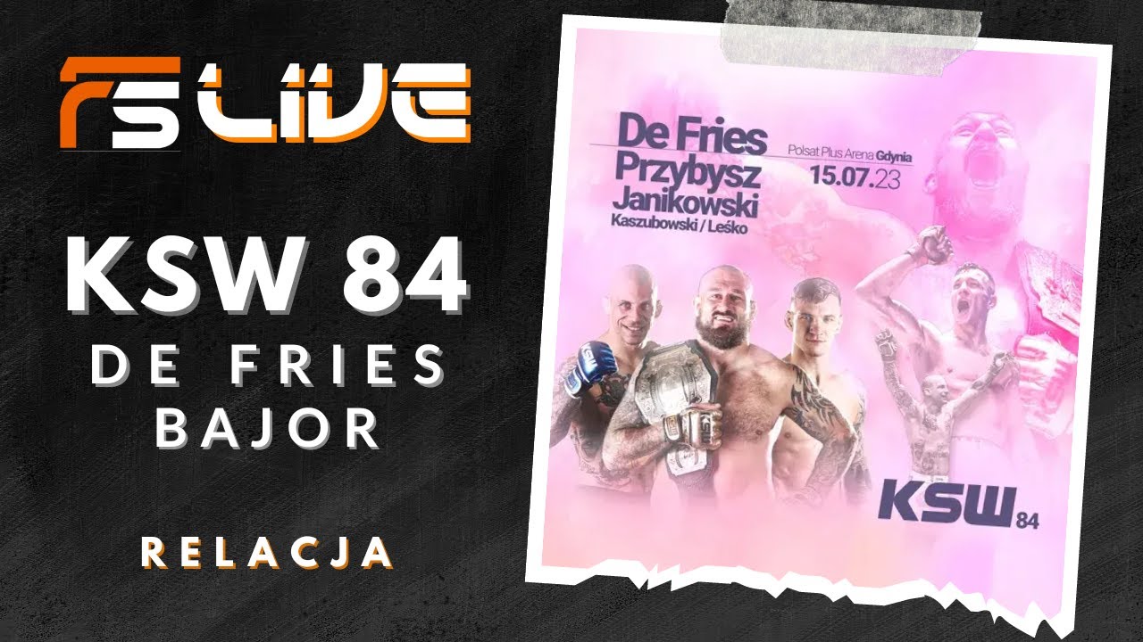 KSW 84 RELACJA LIVE
