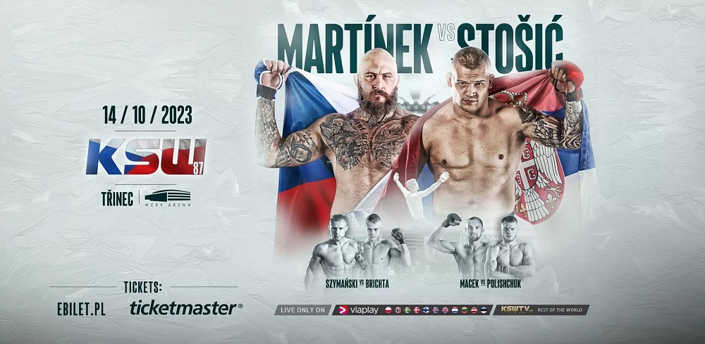 KSW 87 Stosić vs Martinek karta walk / fightcard