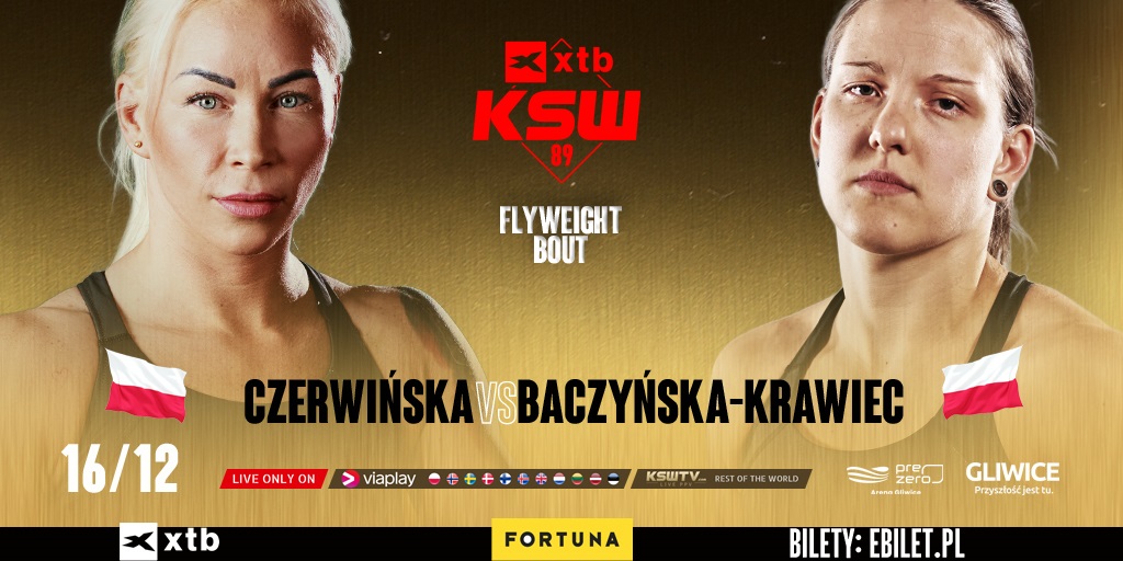 KSW 89 Czerwińska vs Baczyńska-Krawiec