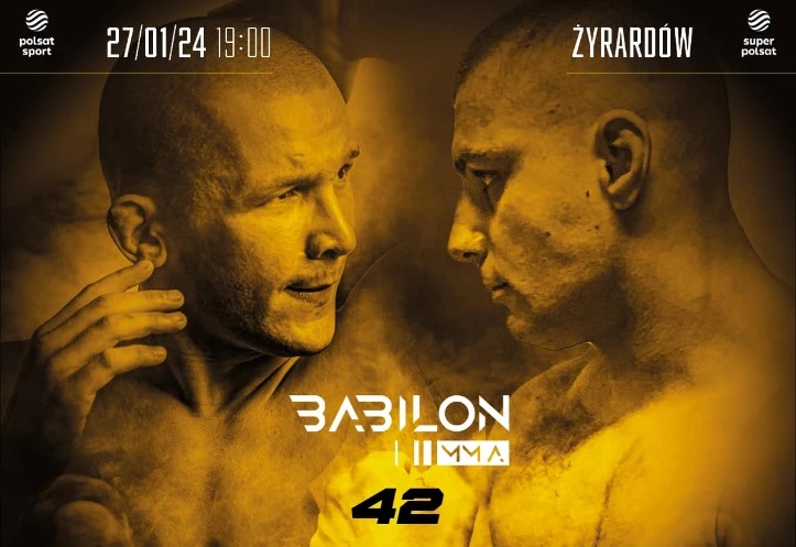 Babilon MMA 42 - karta walk / fightcard
