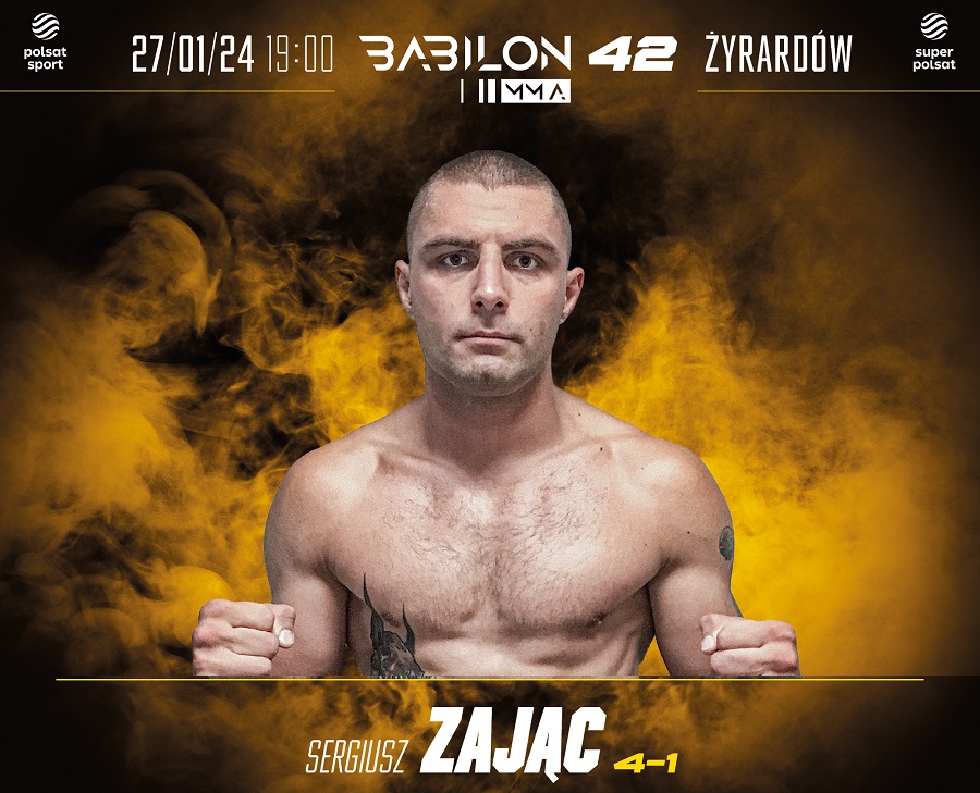 Sergiusz Zając przed BABILON MMA 42
