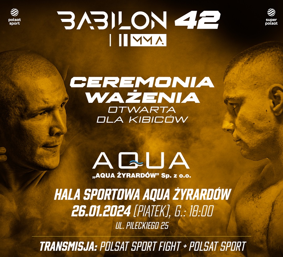 Babilon MMA 42 WAŻENIE