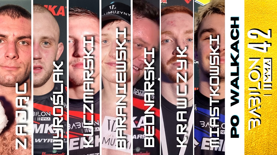 BABILON MMA 42 - wywiady z zawodnikami