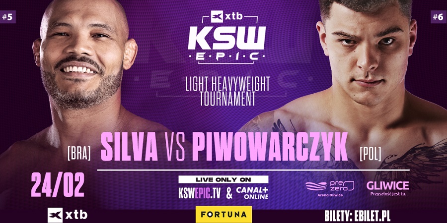KSW Epic - Haratyk vs Wójcik  KSW Epic - Silva vs Piwowarczyk