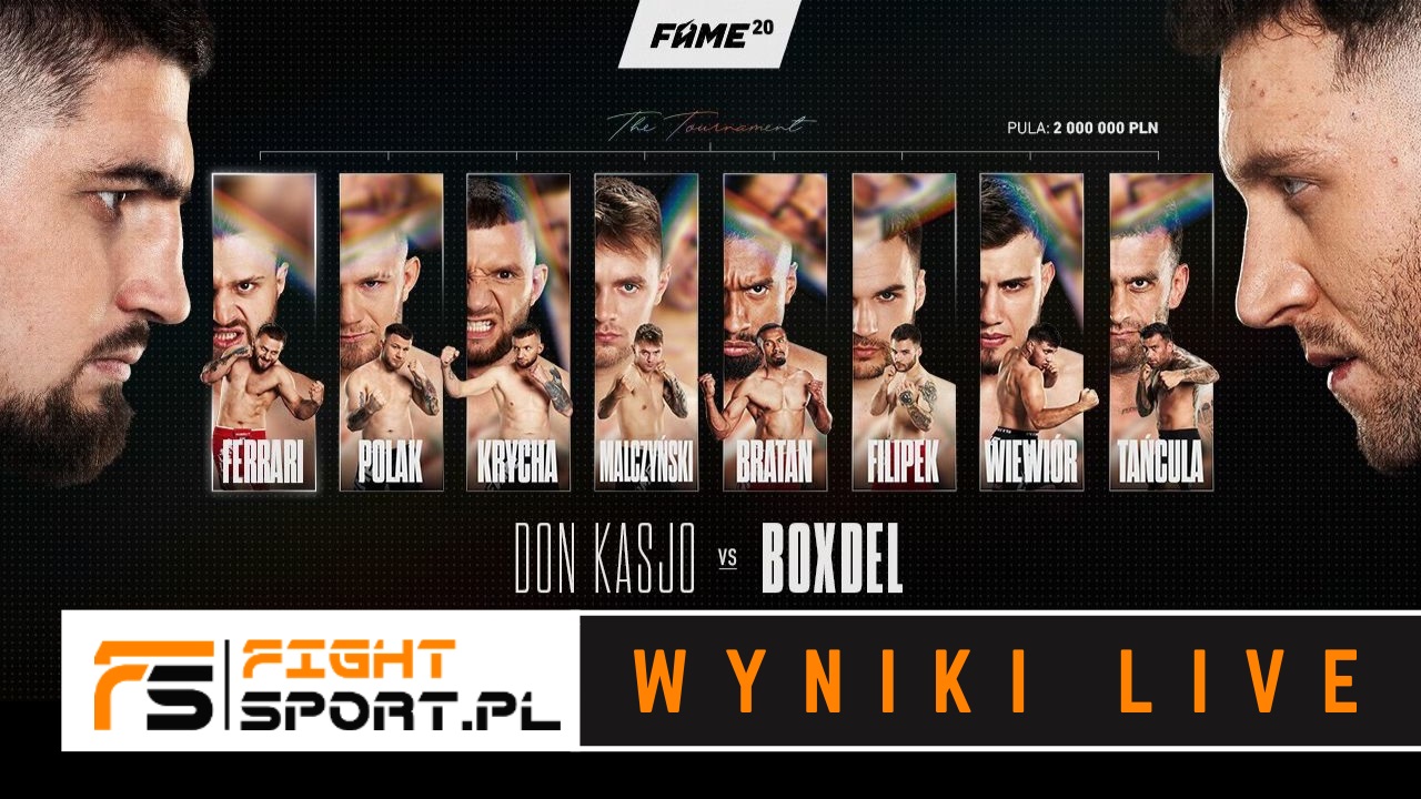 FAME 20 WYNIKI LIVE!