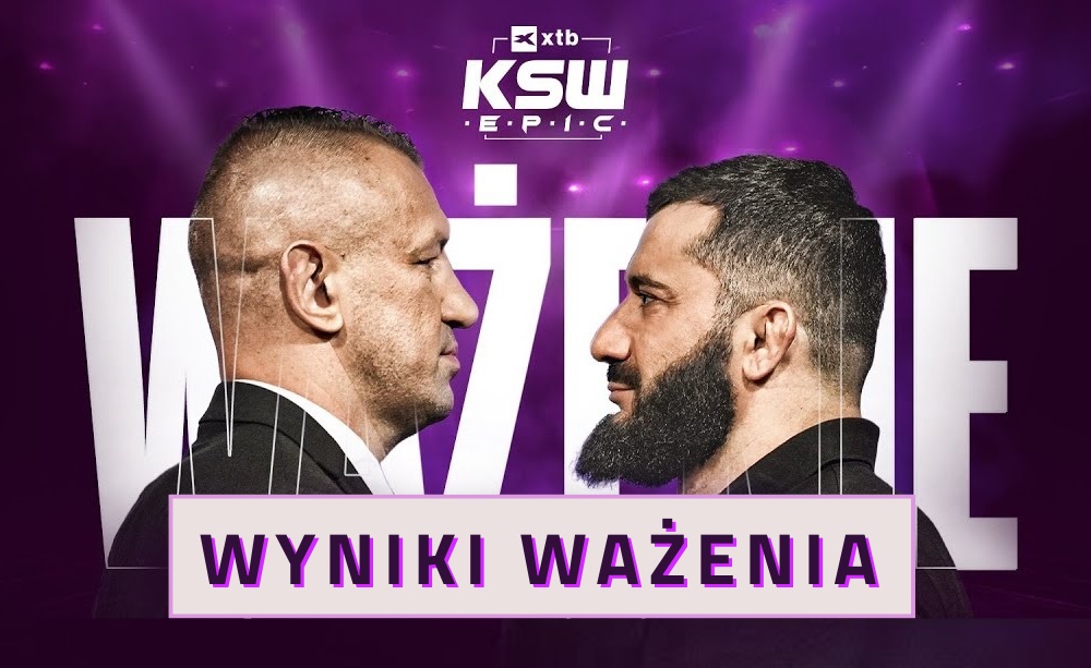 KSW Epic wyniki ważenia