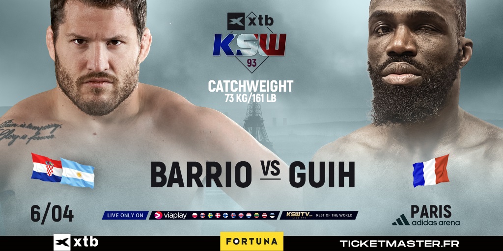 KSW 93 Barrio vs Guih