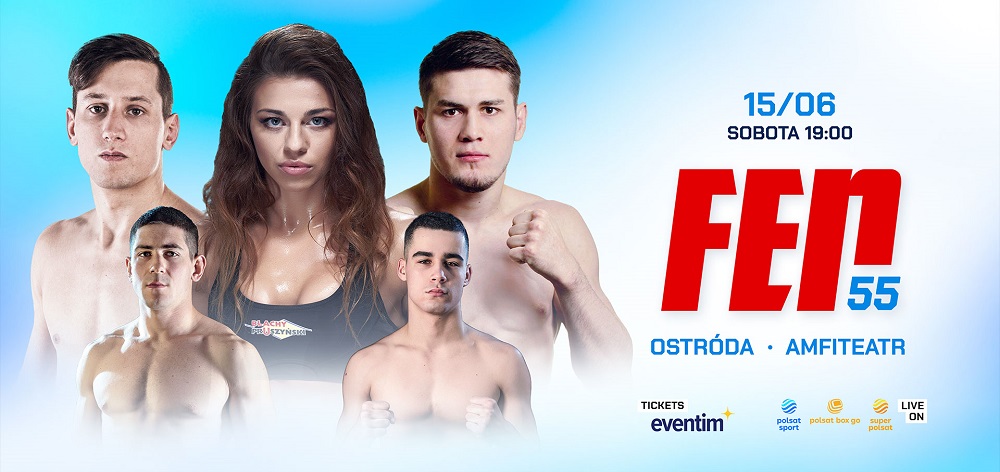 FEN 55 Ostróda - karta walk / fightcard