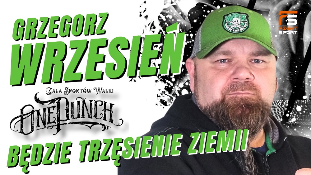 Grzegorz Wrzesień, organizator ONE PUNCH