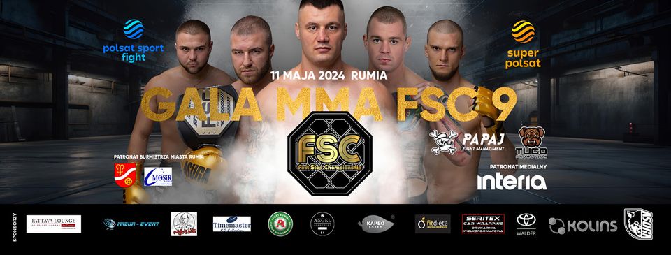 FSC 9 Rumia - karta walk / fightcard