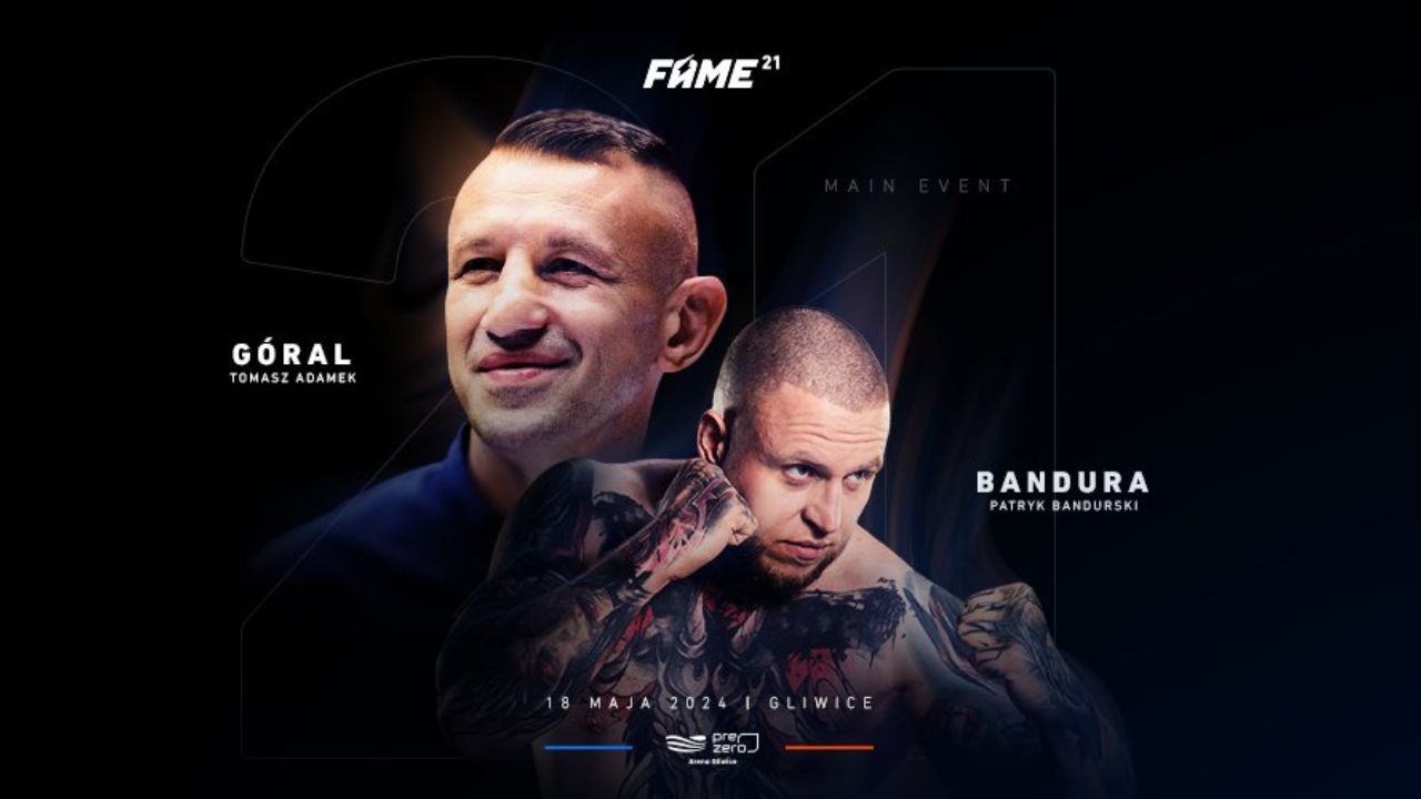 FAME 21 - karta walk / fightcard