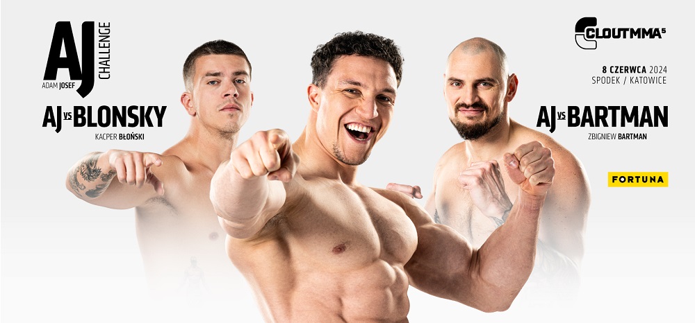 CLOUT MMA 5 - karta walk / fight card