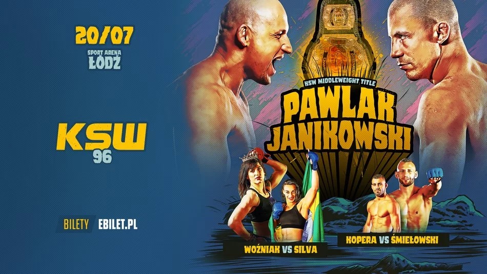 KSW 96 - karta walk / fightcard